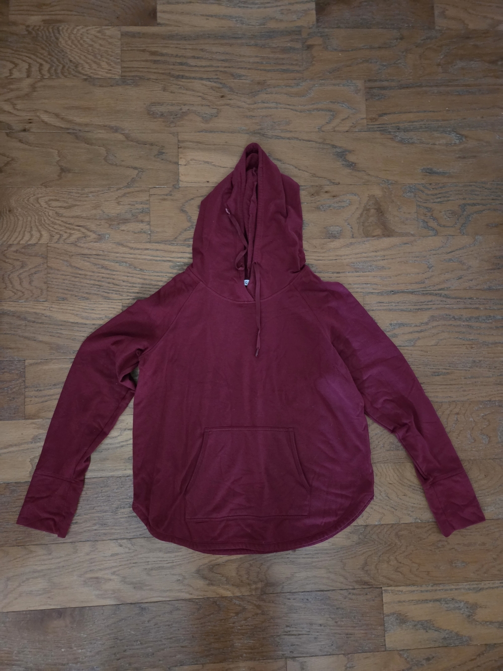 DSG Women's Maroon Hooded Pullover Sweatshirt
